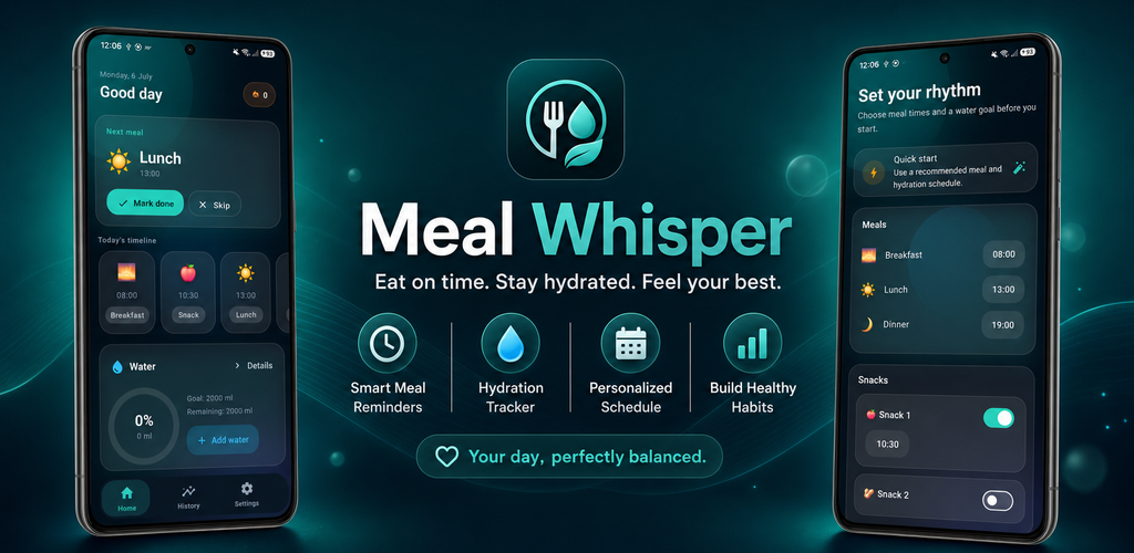 Meal Whisper presentation banner